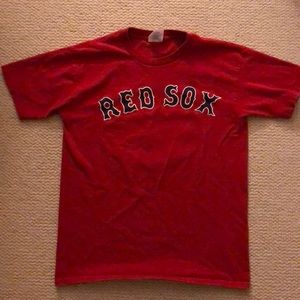 Papelbon 58 Red Sox T-Shirt Red Youth L